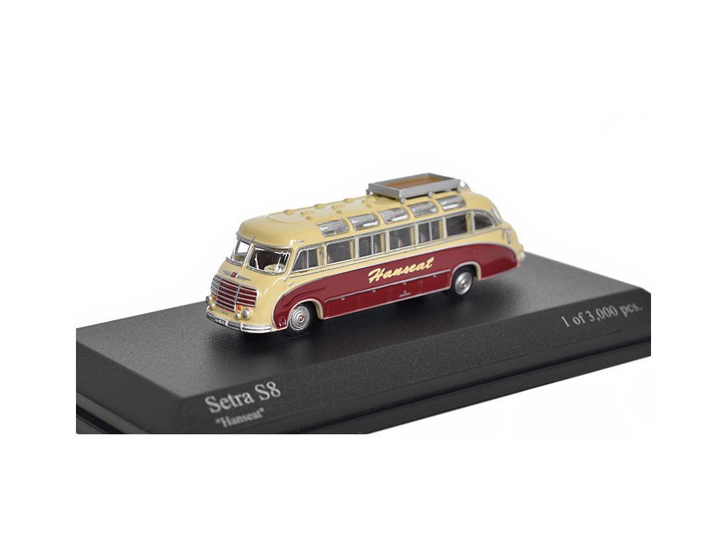 Setra S8 Hanseat 1951 autobus 1:160 - Minichamps - Automodels.cz Setra S8 Hanseat 1951 autobus 1:160 - Minichamps - Automodels.cz