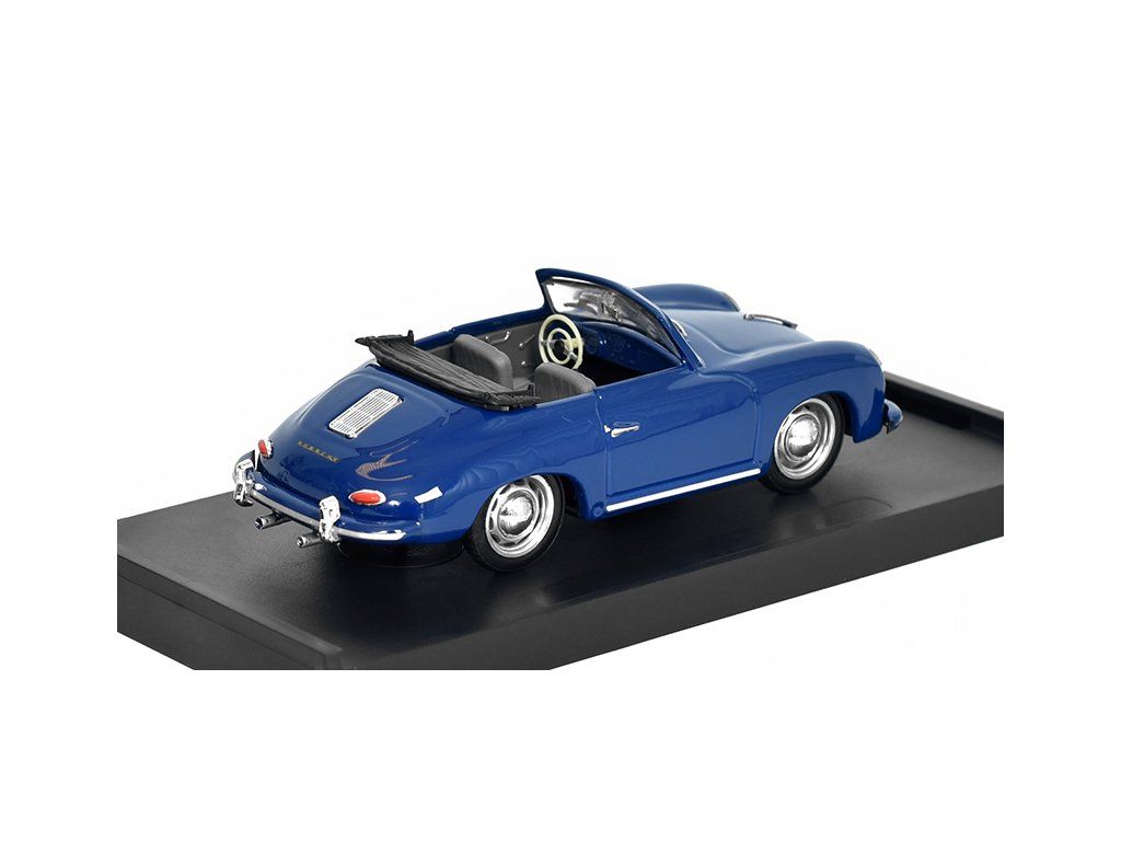 PORSCHE 356 B cabriolet-1961 -1:18-Ancienne collection- Burago