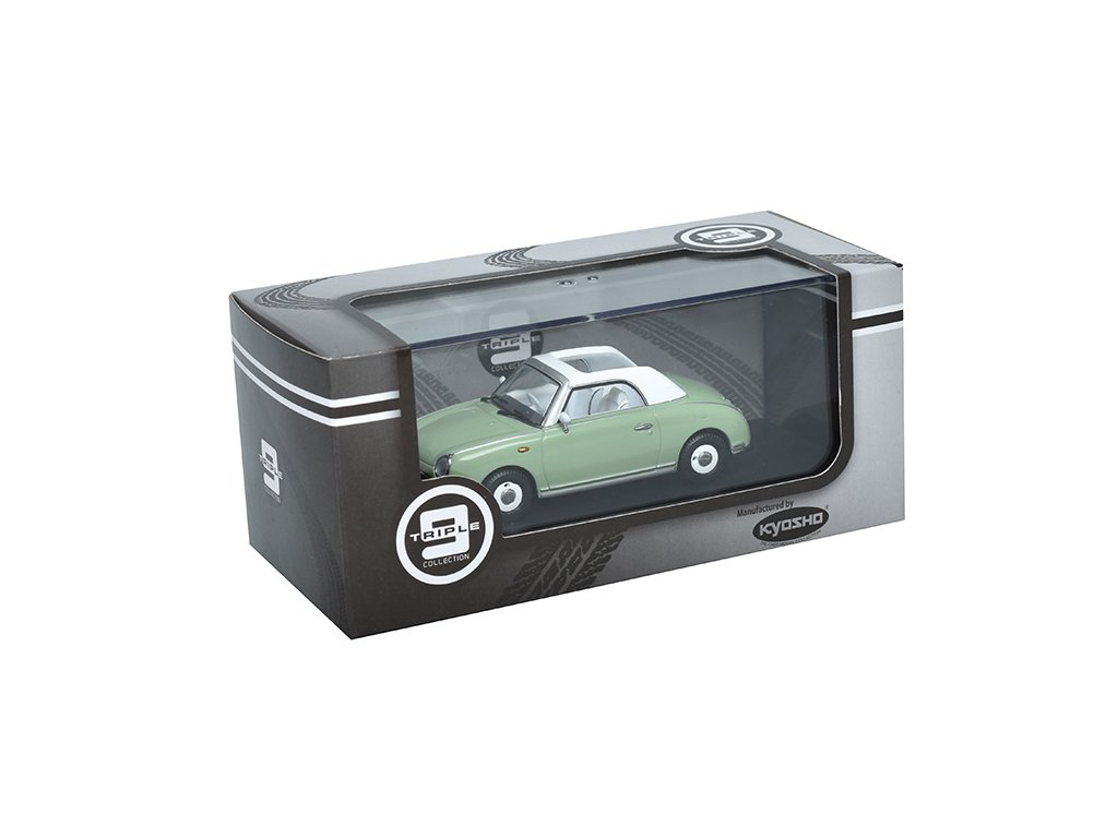 Amazon | □ 京商 1/43 NISSAN FIGARO OPEN TOP ペールアクア/ブルー 日産フィガロ モデルミニカー | ミニカー・ダイキャストカー  | ホビー