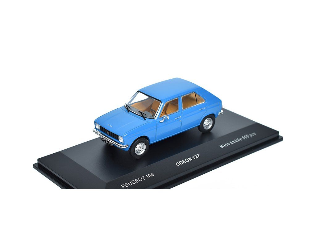 Odeon 168 - Miniature Peugeot 104 1972 orange (1/43