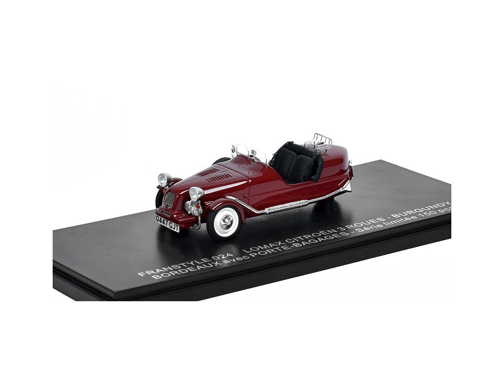 Citroen Car 2CV Lomax 3 Roues Vert No. 7 150 Pièces 1:43 FRANSTYLE
