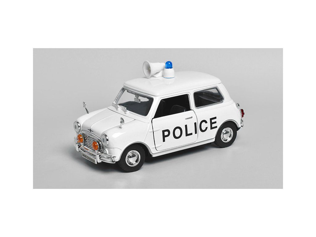 Mini Cooper 2004 1:18 – MotorMax – Rouge Et Blanc – Modèle Neuf En Métal