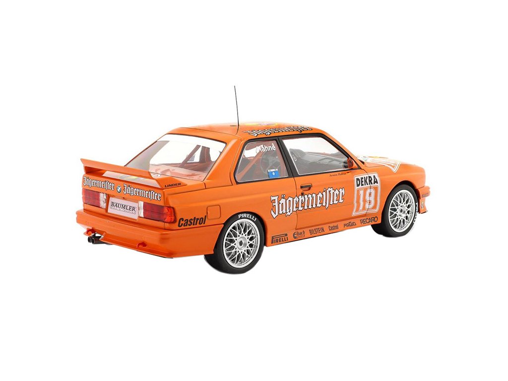 BMW M3 E30 #19 Jagermeister DTM Nurburgring 1992 A. Hahne 1:18