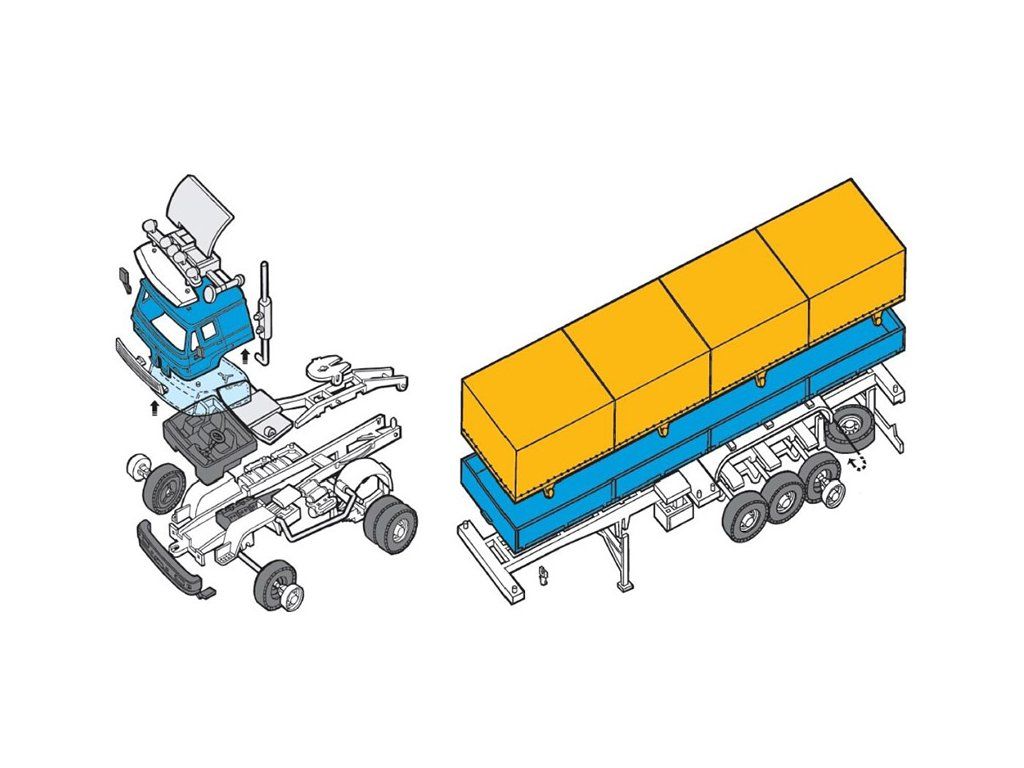 Monti systém 08.1 - Camion - Modely - Monti