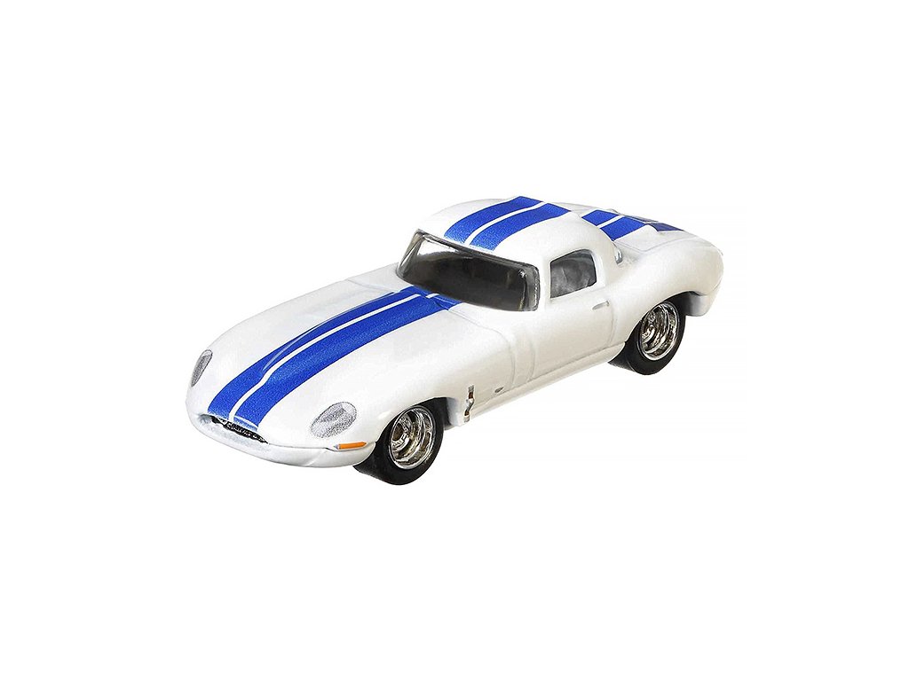 Jaguar Lightweight E-Type 1:64 - Hot Wheels  Jaguar Lightweight E Type - model auta 1/64