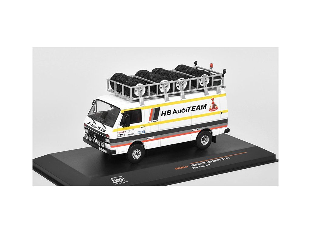 VW VOLKSWAGEN SET WITH LT35 AND RABBIT 1 GTI NO.10. RALLY TOUR DE FRANCE PANCIAT