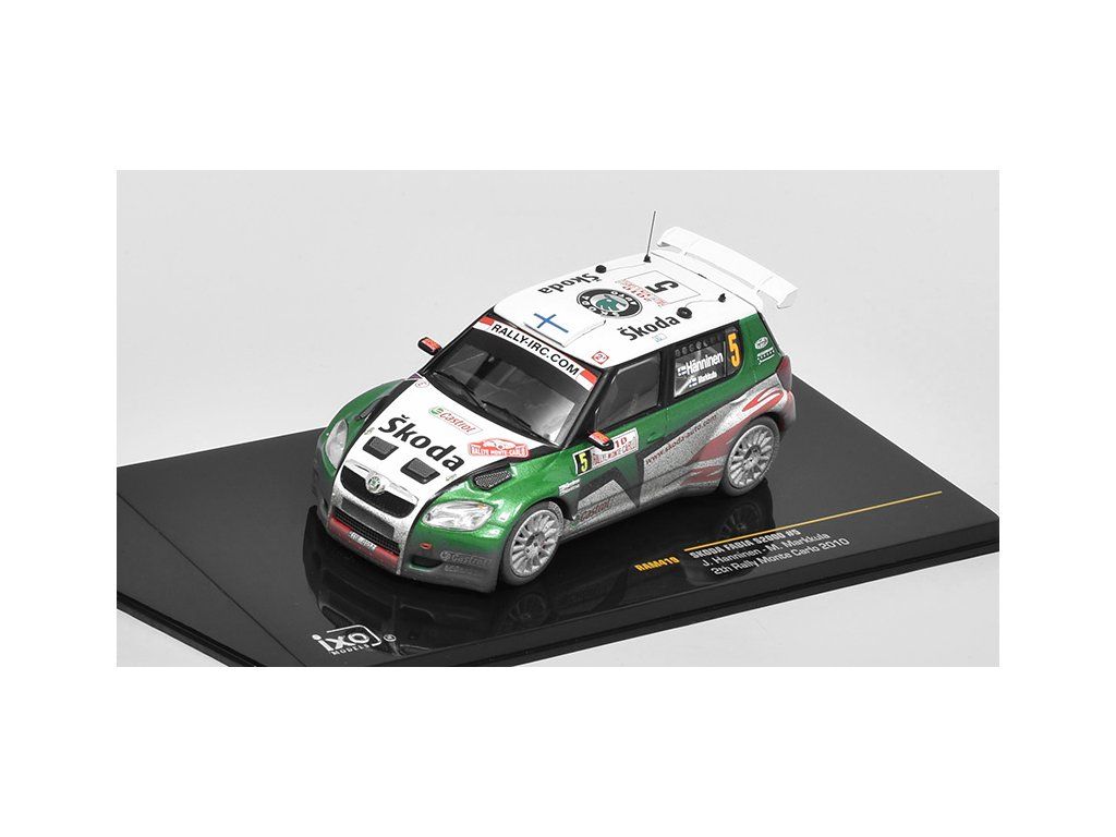 IXO 1/43 RAM436 SKODA FABIA S2000 #10 F.LOIX/F.MICLOTTE Winner YPRES RALLY 2010