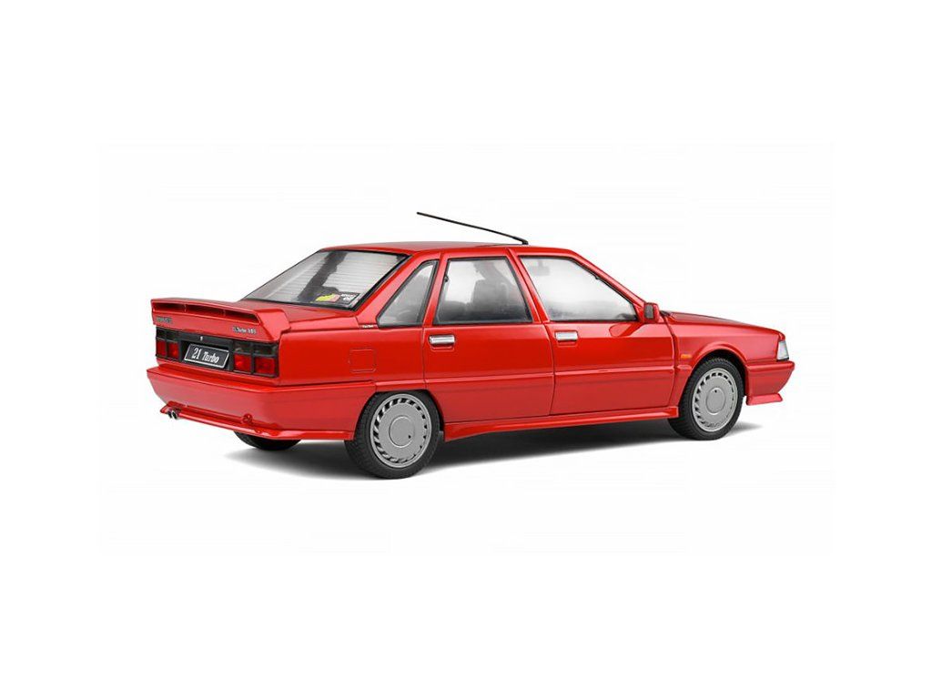 Solido 1807707 – Renault 21 MK1 Turbo, Réplique Du Record De Glace 1988, échelle 1/18, état Neuf Sous Blister