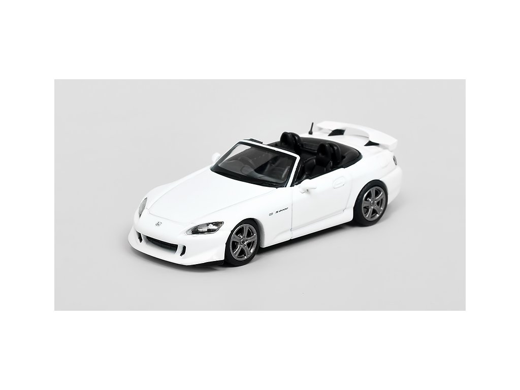 Honda S2000 AP2 Type S RHD bílá 1:64 - MiniGT  Honda S-2000 AP2 Type S - kovový model auta