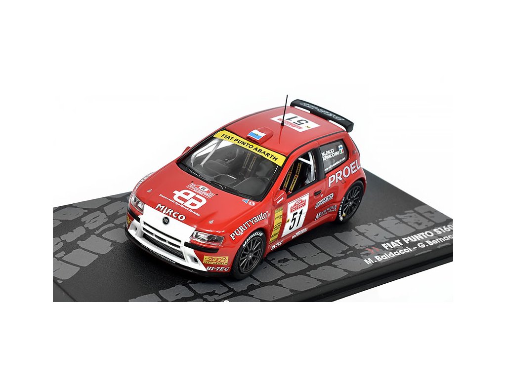 特価 RACING43 1/24 FIAT PUNTO ABARTH S1600 RACING43 (1/24) フィアット PUNTO ABARTH S1600 特価 RACING43 1/24