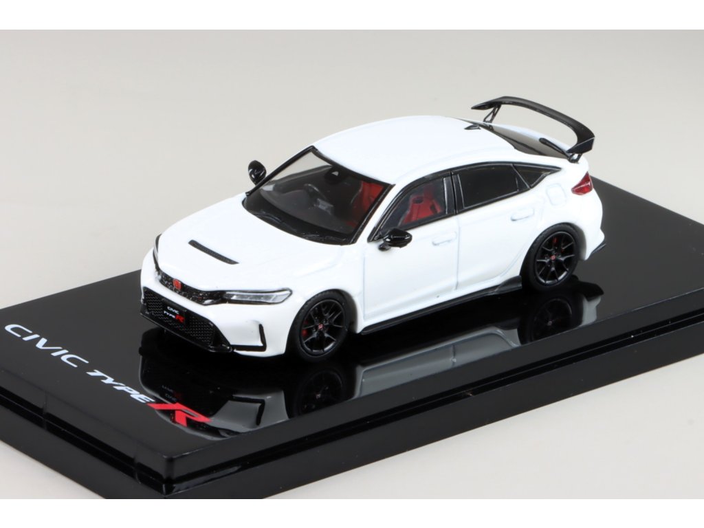 Honda Civic Type R FL5 bílá 1:64 - Hobby Japan  Honda Civic - kovový model