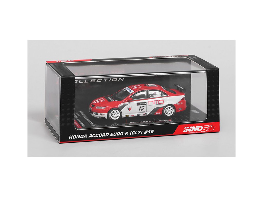 Honda Accord Euro-R CL7 #15 Macau GP 2020 1:64 - INNO Models