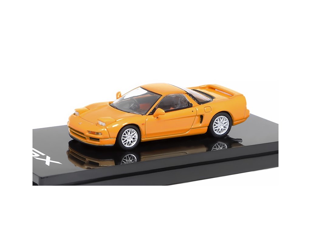 Honda NSX NA2 Type S Zero 1997 tmavě žlutá 1:64 - Hobby Japan  Honda NSX (NA2) Type-S Zero 1997 - kovový model auta