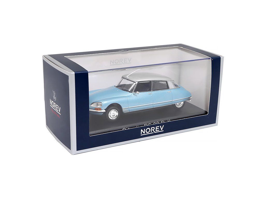 NOREV 158078 Citroën DS 23 Pallas 1972 - Rouge Grenade Et Argent - 1/43 (Prévente)