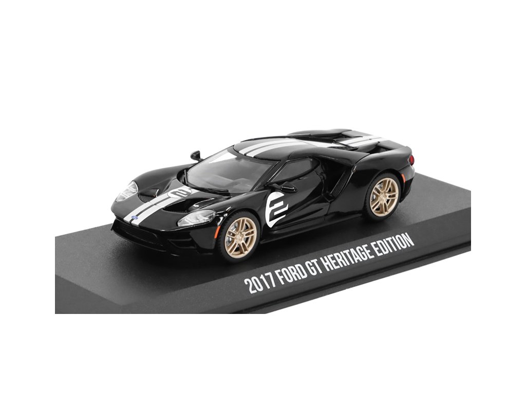 Ford GT Heritage Edition 2017 #2 1:43 - GreenLight  Ford GT N2 Heritage Edition 2017 - Show car - kovový model