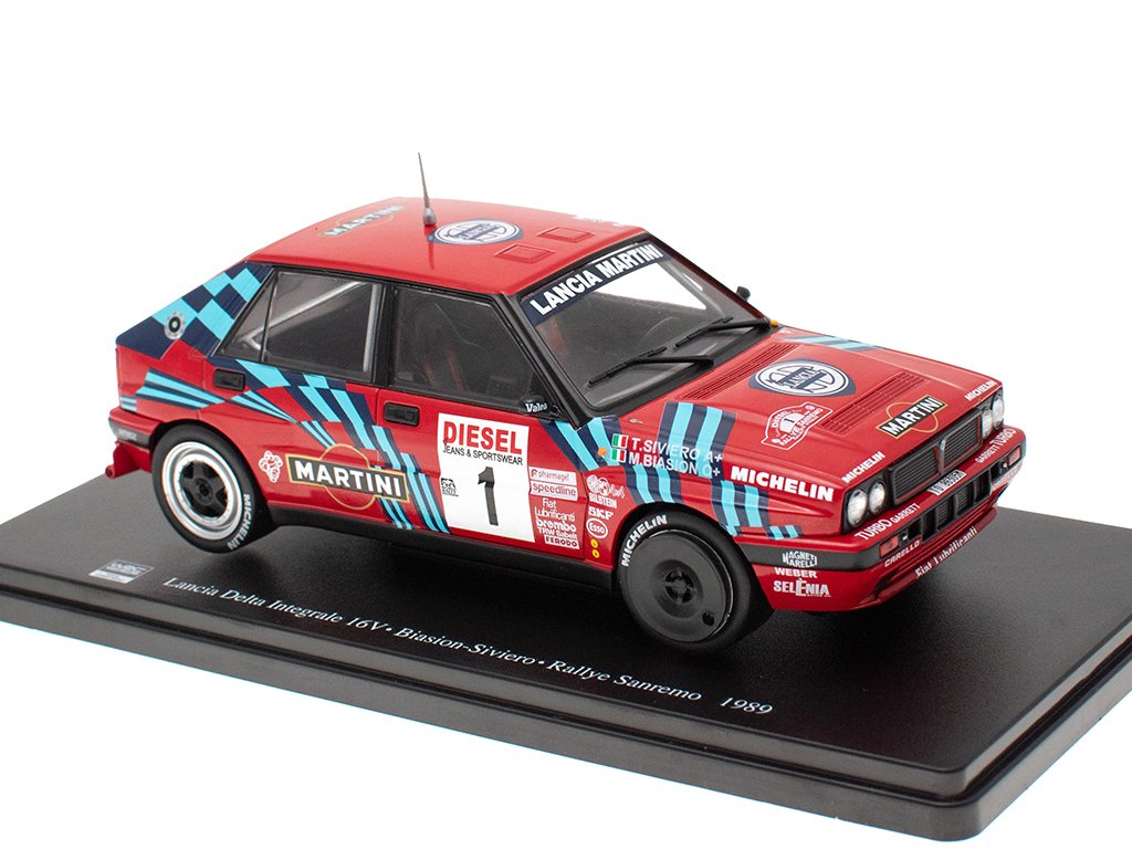 Lancia Delta Integrale 16V #1 Rallye Sanremo 1989 Biasion