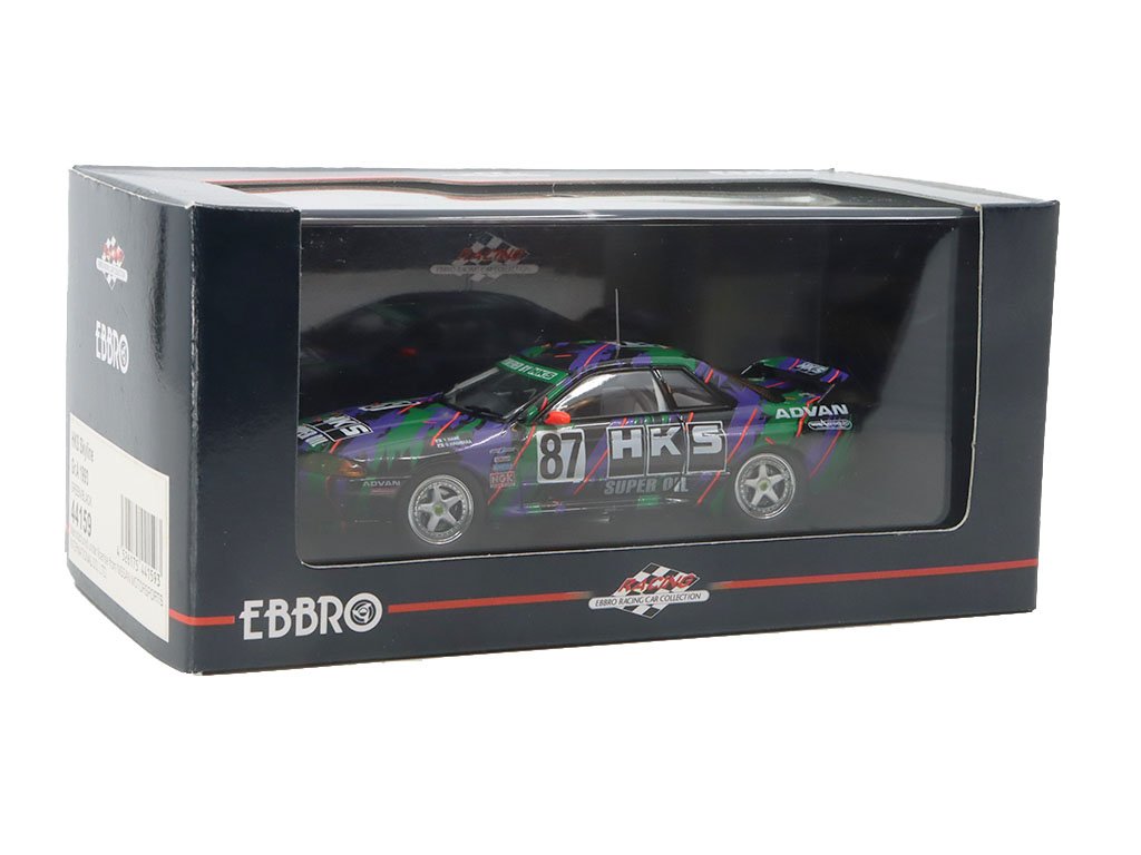 Nissan Skyline GT-R (R32) Gra Hks 1:43 - Ebbro - Automodels.cz