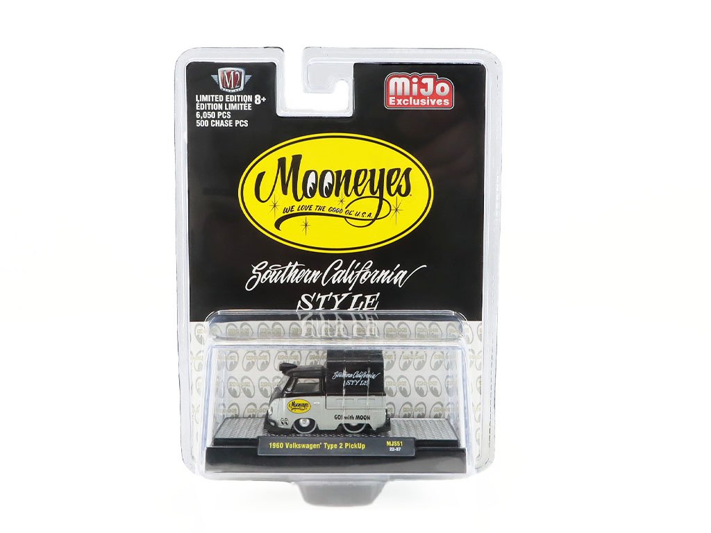 Volkswagen Type 2 Pick-Up šedý 1:64 - M2 Machines  Volkswagen Bus T2 Pick-Up - kovový model auta 1/64