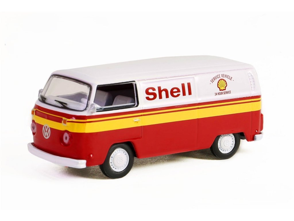 mais miniaturas miniaturas de carros 1979 volkswagen kombi type 2 shell greenlight 41155d 1 64 p 1752254826543