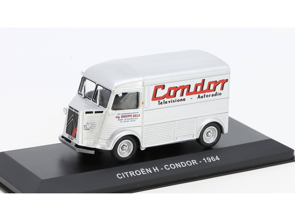 Citroen H-Type Van Condor 1954 1:43 - časopis s modelem  Citroen H Type Van - model auta