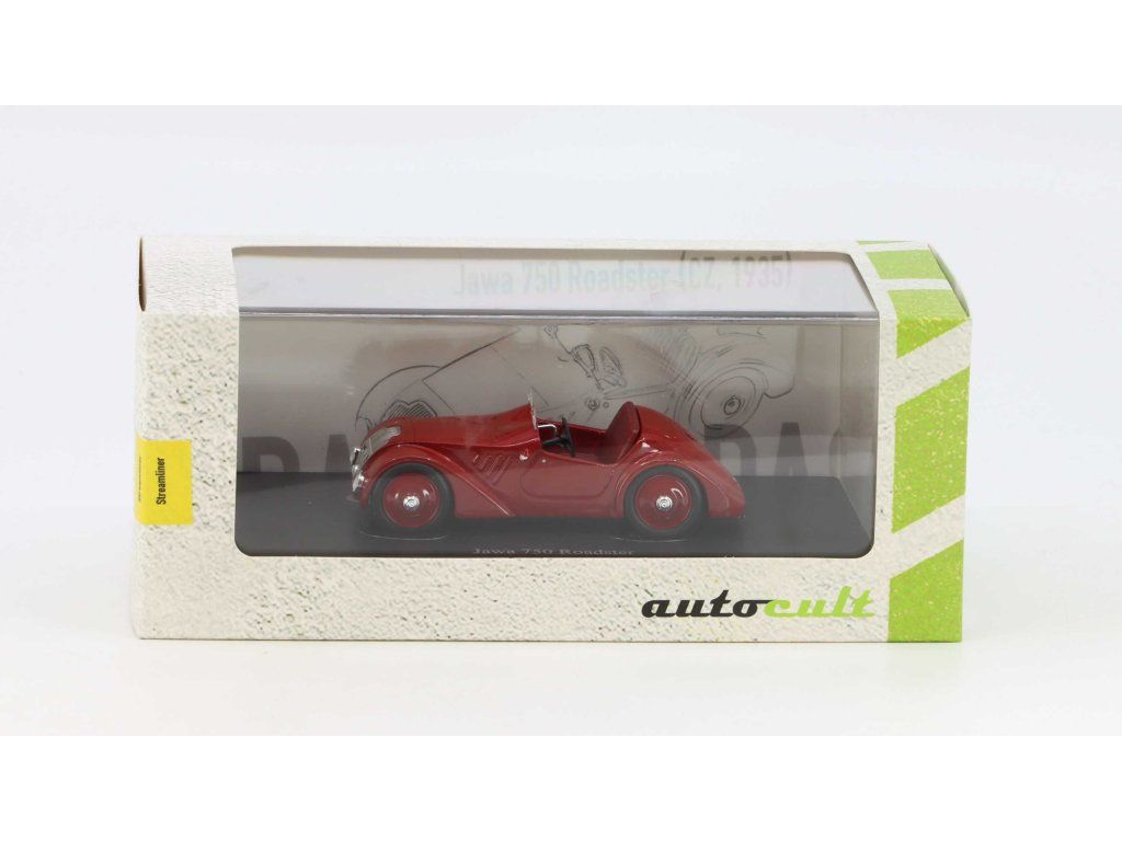 AUTOCULT 1/43 MICRO Cars Limited Rouge Foncé Rapid Kleinwagen Numéro