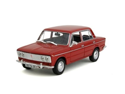 Lada 1500 VAZ 2103 1:43 Kultovní auta ČSSR časopis s modelem #02  Lada 1500- kovový model