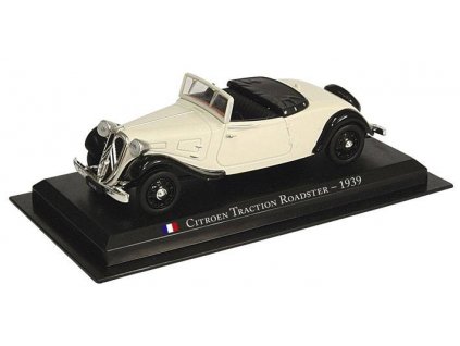 Citroen Traction Roadster 1:43 - Legendární automobily časopis s modelem  Citroen Traction Roadster - kovový model auta