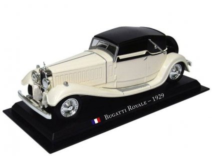 Bugatti Royale Type 41 1:43 Legendární automobily časopis s modelem  Bugatti Type 41 Royale - kovový model auta