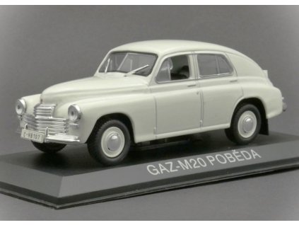 gaz m20 pobeda feher 1 43 modellauto