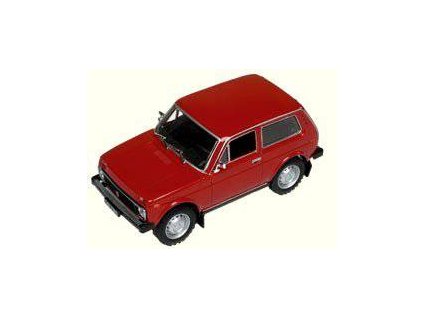 VAZ-2121 LADA Niva 1:43 - Kultovní auta ČSSR časopis s modelem  LADA Niva - kovový model