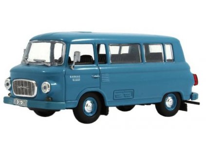 Barkas B1000 1:43 - Kultovní auta ČSSR časopis s modelem  Barkas B 1000 - kovový model