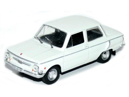ZAZ-968 ZAPOROŽEC 1:43 - kultovní auta ČSSR časopis s modelem  ZAZ 968 - kovový model