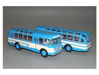 ZIL 158 A rok 58 - Vector-models  ZIL 158 A rok 58 - Vector models - kovový model autobusu