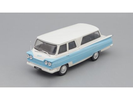 START mikrobus 1:43 - Kultovní auta SSSR Časopis s modelem #65  Start mikrobus - kovový model auta