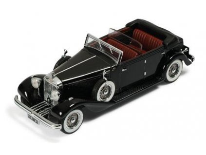 Hispano Suiza H6C 1934 Grey & Black 1:43 - IXO  Hispano Suiza H6C 1934 Grey & Black