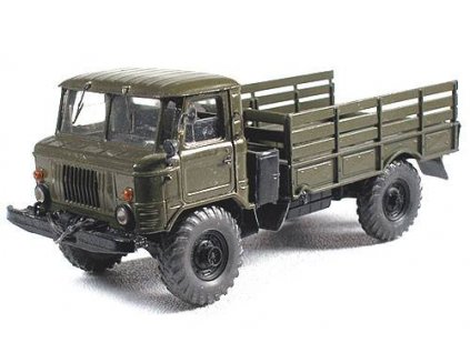 GAZ 66  - nákladní auto  GAZ-66  - nákladní auto - kovový model auta
