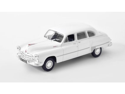 GAZ-12 ZIM 1:43 Kultovní auta PRL-u časopis s modelem #83  GAZ 12 ZIM - kovový model auta