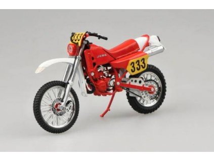 JAWA 250 typ 681 Enduro - 1987  JAWA 250 Enduro - kovový model motorky