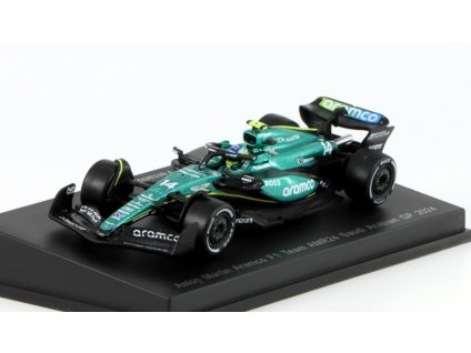 Aston Martin Aromco #14 F1 AMR24 Saudi Arabian GP 2024 1:64 - Spark Model  Aston Martin - kovový model