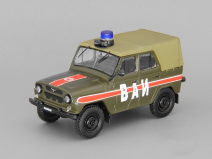 UAZ 469 VAI 143 auto ve službě časopis s modelem #08 (2)