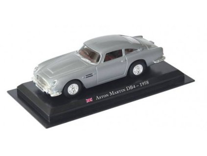 Aston Martin DB4 - 1958 1:43 - Legendární automobily časopis s modelem  Aston Martin DB4 - kovový model auta