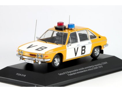 Tatra 613 VB Doprovodné vozidlo prezidenta republiky ČSSR 1979 - FoxToys  Tatra 613 VB - kovový model