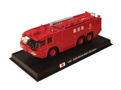 22 - Morita MAF 125 Japan - hasičské auto -  Kolekce hasičských vozidel  Morita MAF 125 Japan z časopisu Kolekce hasičských vozidel