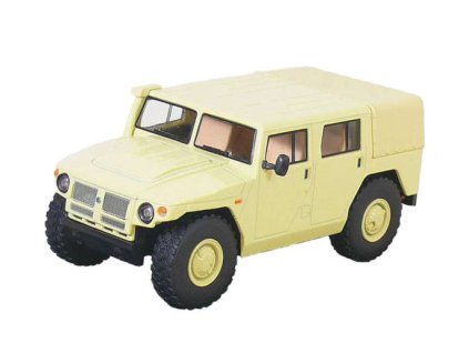 GAZ-233001 Tiger double cab pick up 1:43 - SSM  GAZ 233001 Tigr pick-up - kovový model auta