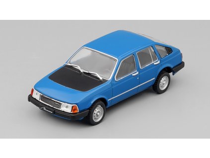 Moskvič S-3 Meridian - Kultovní auta SSSR časopis s modelem  Moskvič C3 "Meridian" - Autolegendy - kovový model auta