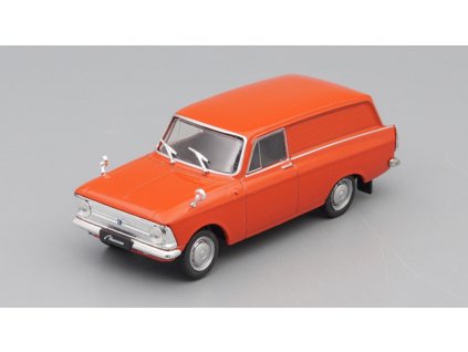 MOSKVIČ 434 1:43 - Kultovní auta SSSR časopis s modelem #92  MOSKVIČ-434 Autolegendy SSSR - kovový model auta