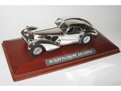 Bugatti Coupe Atlantic 1:43 - Silver Cars - Atlas časopis s modelem  Bugatti Coupe Atlantic - SILVER CARS - Atlas