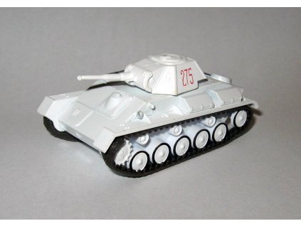 51 -Časopis s modelem - Tank - T-70 - Ruské tanky  51 -Časopis s modelem -Tank - T-70 - kovový model tanku