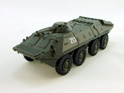 50 - Časopis s modelem - BTR 70 - Ruské tanky  BTR 70  - kovový model tanku