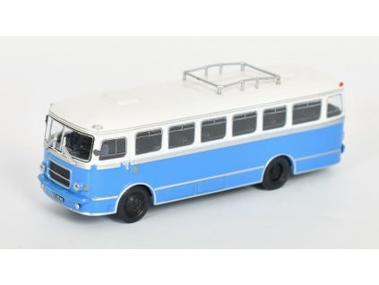 SAN H100A 1:72 - Kultovní auta Polsko časopis s modelem  SAN H-100 A - Kultovní auta kovový model